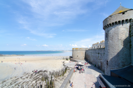 Blick auf die nördliche Stadtmauer Blick auf die nördliche Stadtmauer