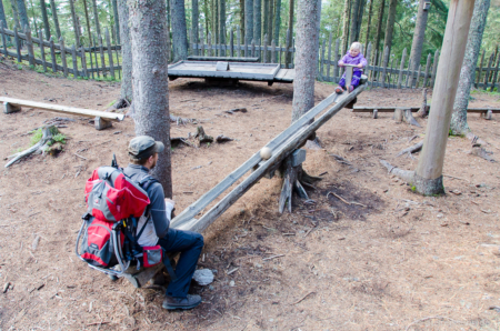 Die Kugelwippe kommt bei Lotta auch total gut an. Die Kugelwippe kommt bei Lotta auch total gut an.