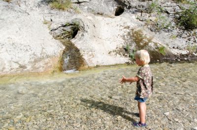 Was ist besser als Wasser? Noch mehr Wasser! Minizufluss