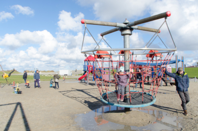 Spielplatz am Strand von Harlesiel