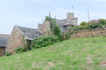 Ich liebe diese schnuckeligen Steinhäuser in der Bretagne. Steinhaus auf der Île de Bréhat