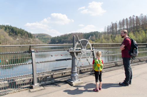 Ausblick von der Staumauer Ausblick von der Staumauer