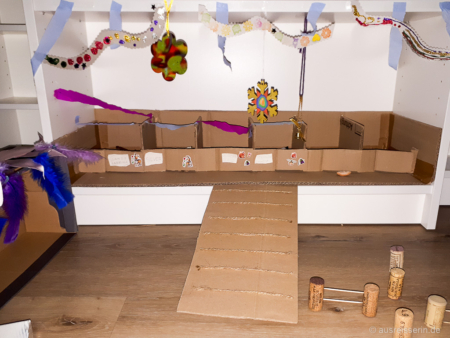 Kindliche Selbstverwirklichung, und das einfach und günstig. Kreative Verzierungen