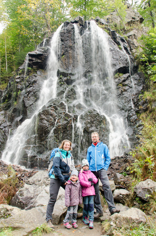 Der hübsche Radau Wasserfall wurde 1859 künstlich zur Belebung des Fremdenverkehrs angelegt. Radau Wasserfall