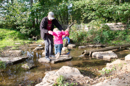 So ist auch diese schöne Wasserspielstelle entstanden. Wasserspielstelle